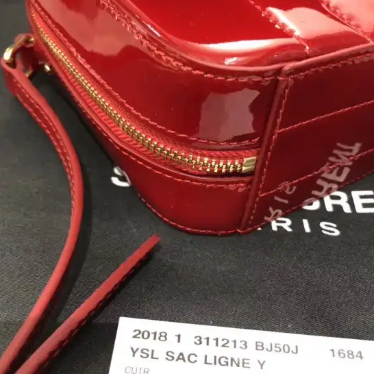 leather YSL Patent Vicky 0617